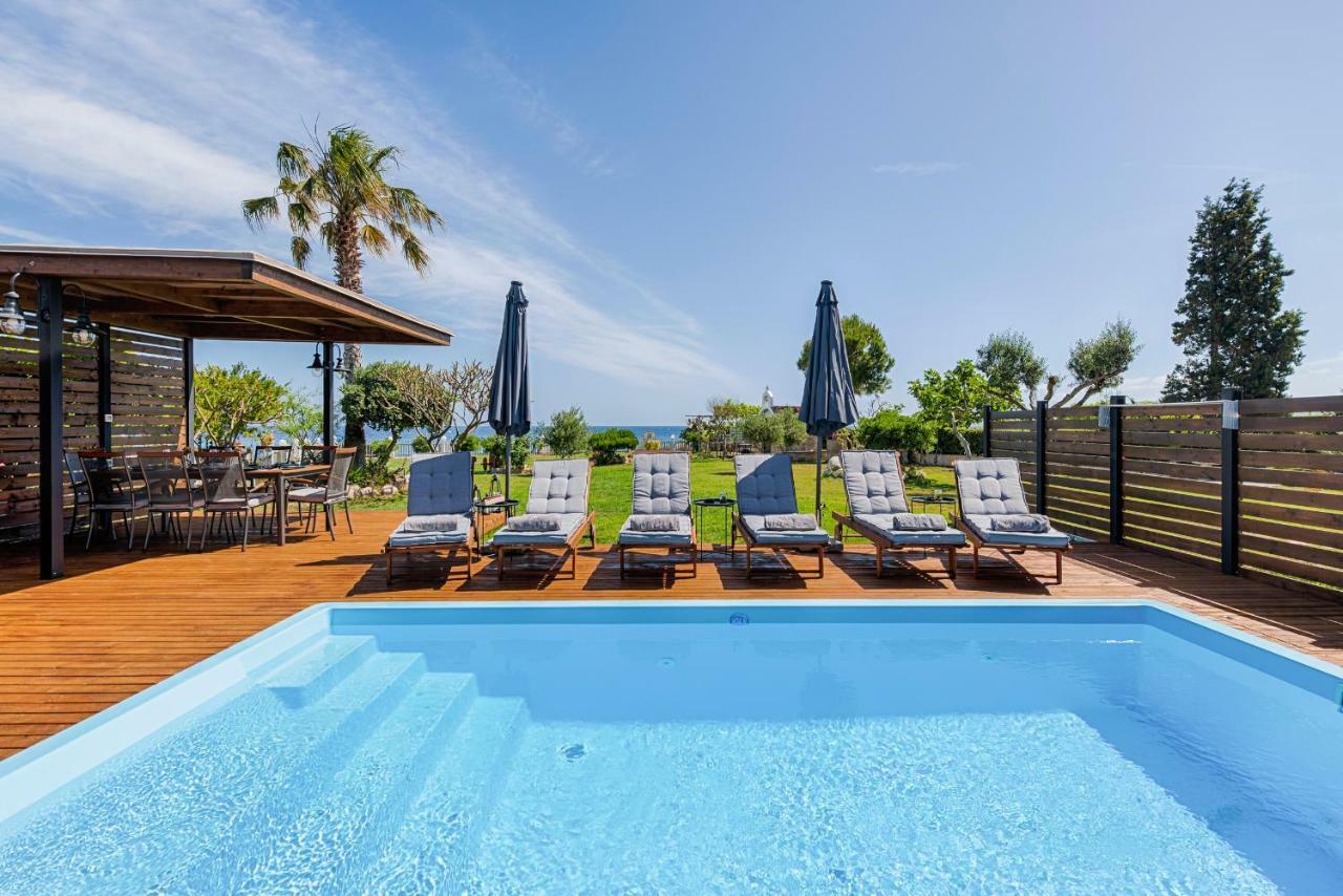 Nastazia Luxury Beach House Ialysos  Bagian luar foto