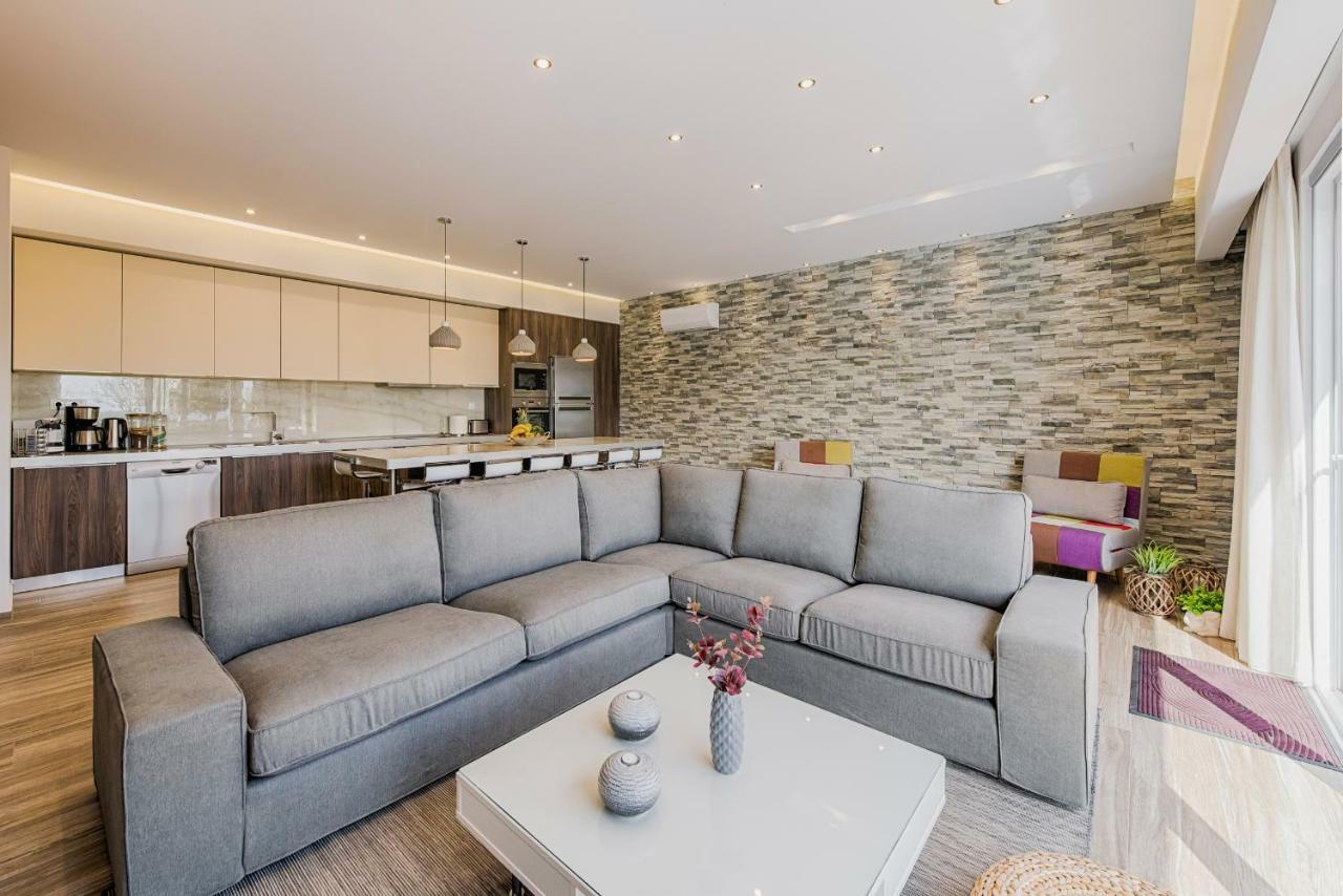 Nastazia Luxury Beach House Ialysos  Bagian luar foto