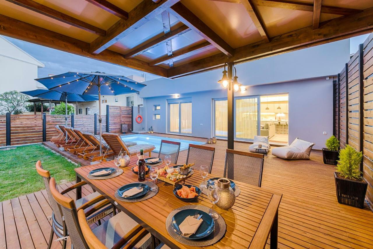 Nastazia Luxury Beach House Ialysos  Bagian luar foto